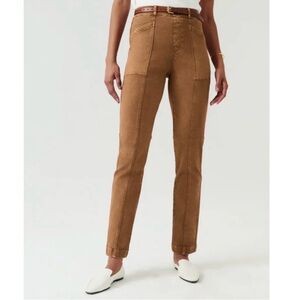 SPANX Camel Straight Leg Pants